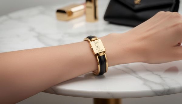 Le bracelet Yves Saint Laurent : l'accessoire chic à adopter en 2026