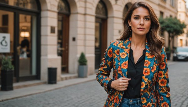 Le blazer imprimé femme : un style audacieux à adopter
