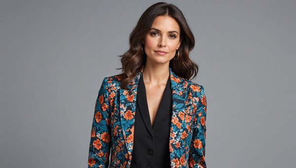 Adoptez un style audacieux avec le blazer imprimé femme